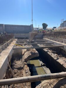 Corte de tubería de 18m