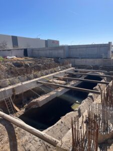 Corte de tubería de 18m