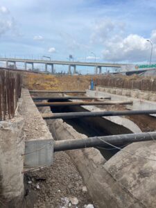 Corte de tubería de 18m