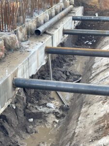 Corte de tubería de 18m